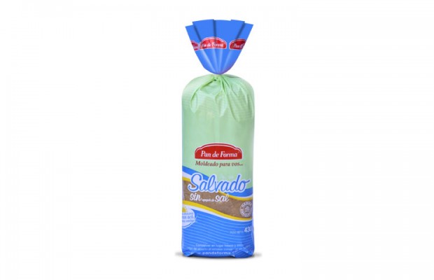 Pan con Salvado Sin Sal